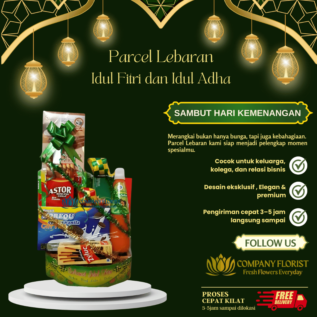Parcel Snack Lebaran Favorit untuk Hadiah Idul Fitri